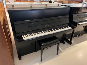 Ibach 116 tweedehands piano in mat zwart