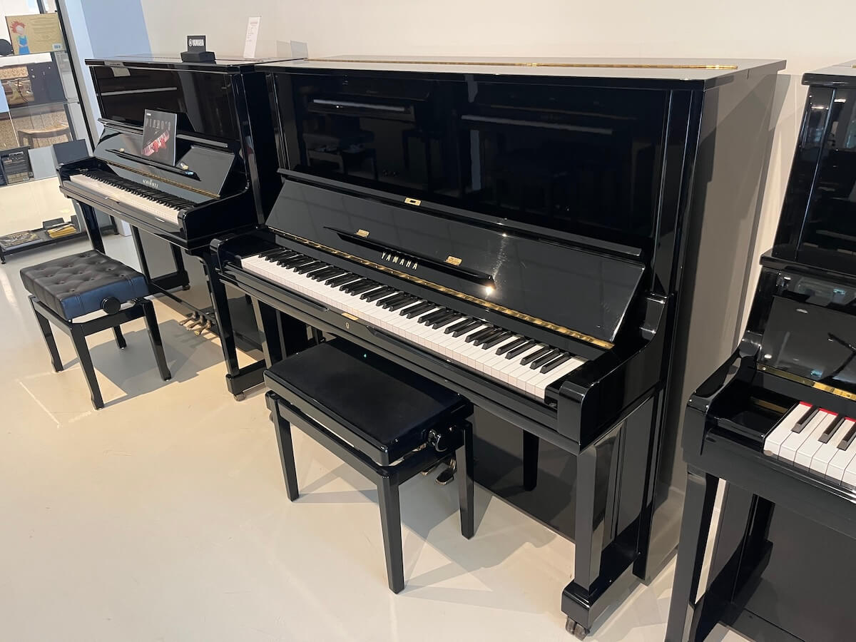Yamaha U3 zwarte piano
